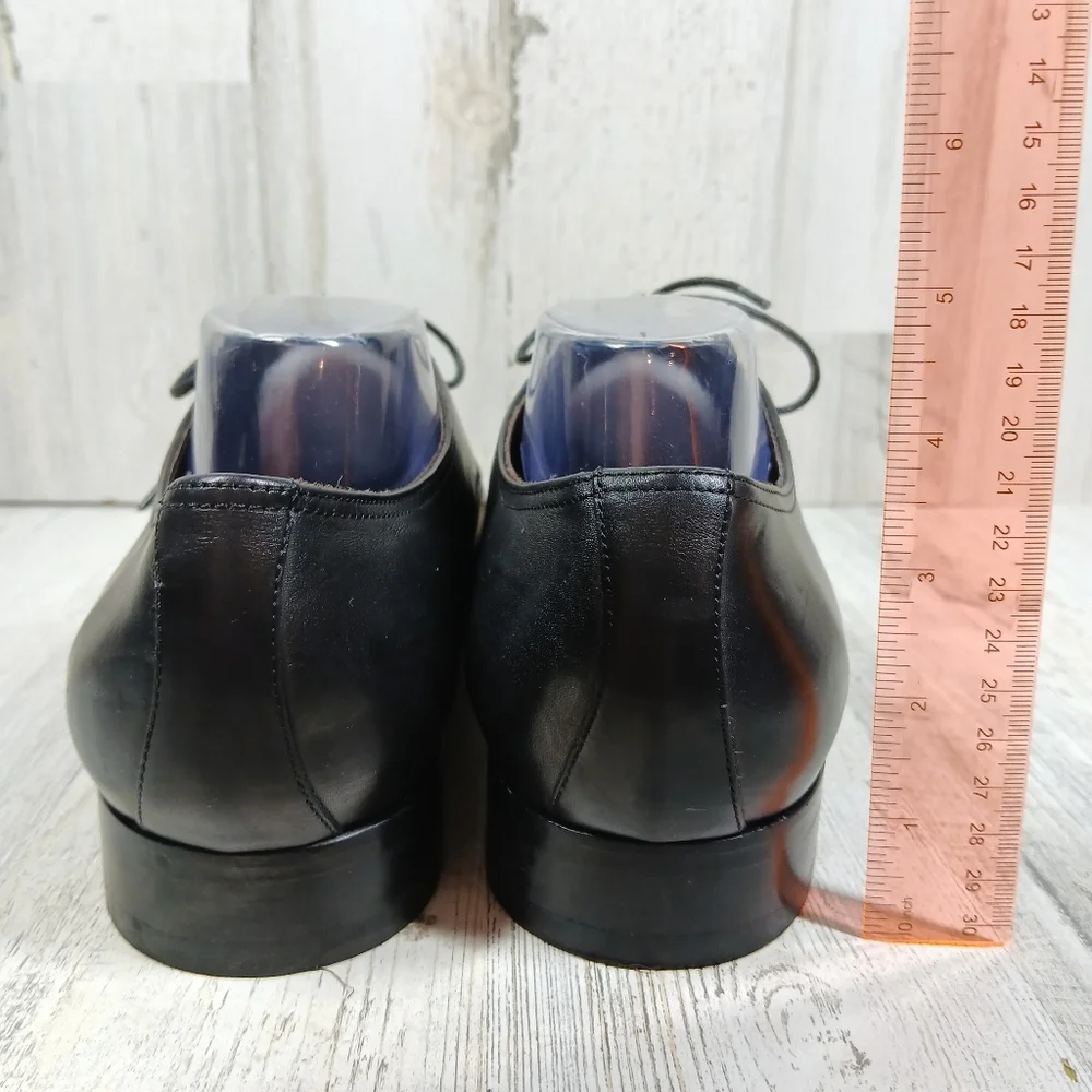 To Boot New York Adam Derrick Black Leather Lace Up Dress Shoes #232